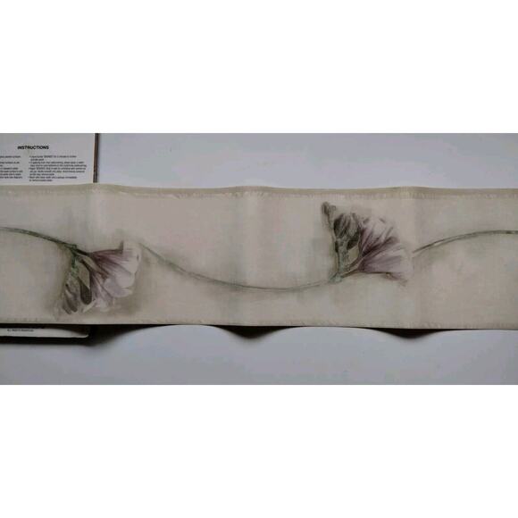 Home Trends Decorative Wall Border - Lillie's - 5 yds - Picture 1 of 5